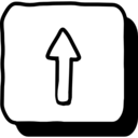 interface,arrows,multimedia option,orientation,direction,up arrow,uploading